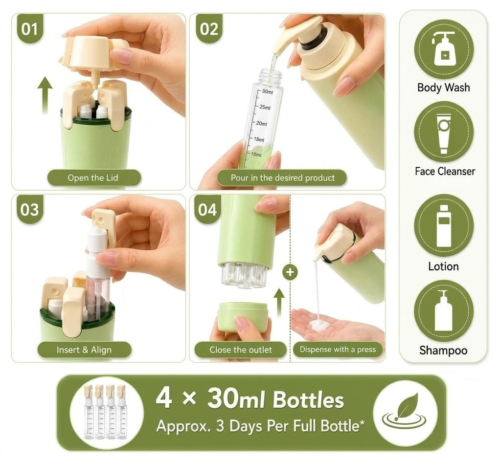 Naduko 4-in-1 Dispenser