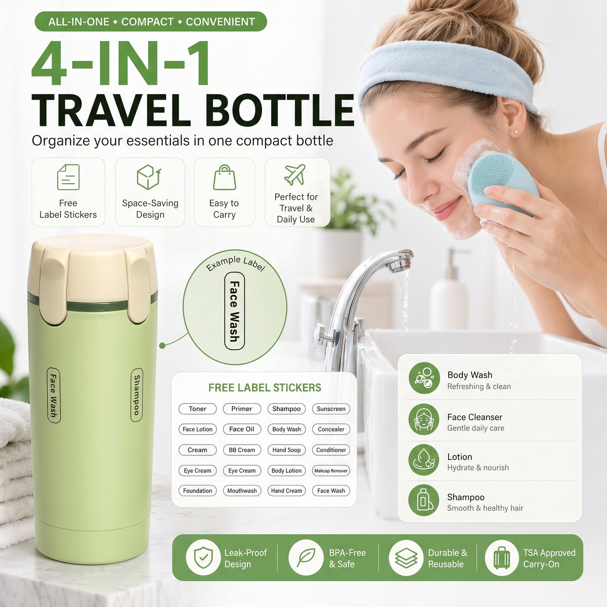 Naduko 4-in-1 Dispenser
