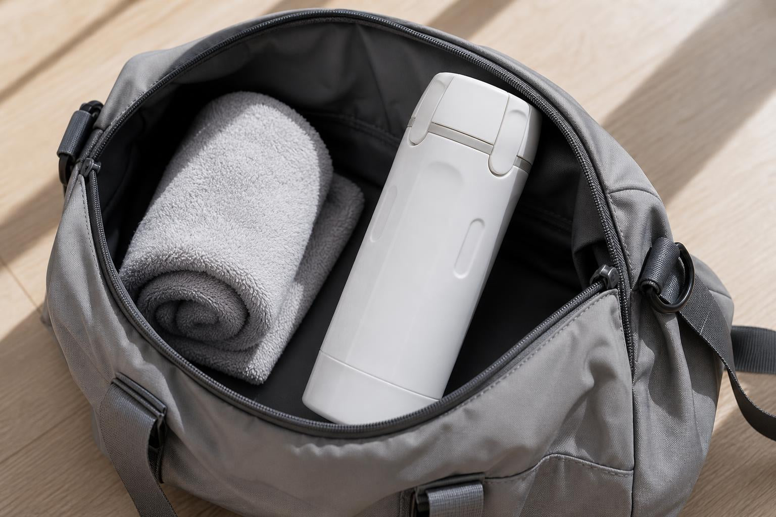 Tu bolso de gimnasio, por fin liviano