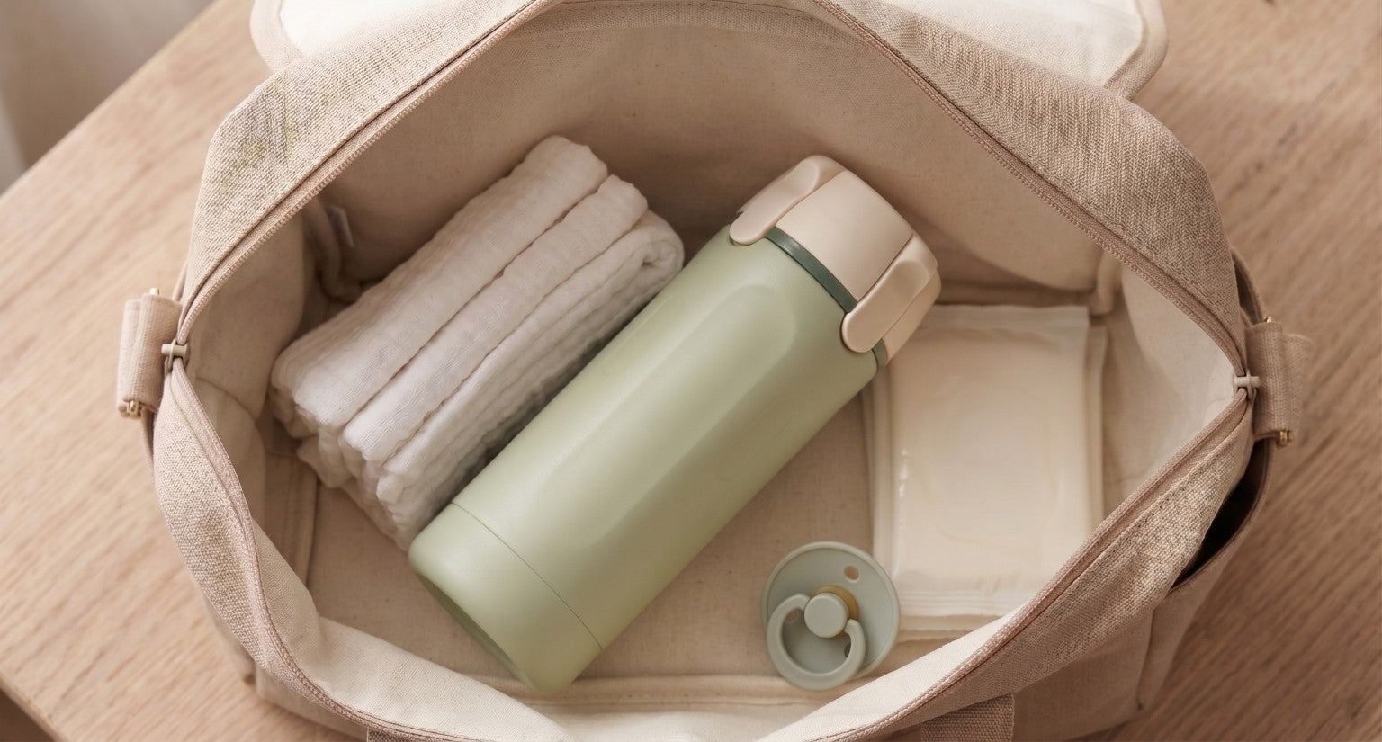 El bolso de pañales, por fin organizado
